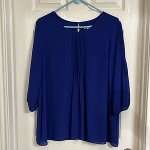 Modamix 3/4 sleeve violet top